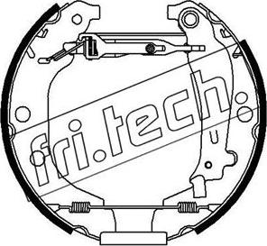 Fri.Tech. 16164 - Kit ganasce freno autozon.pro