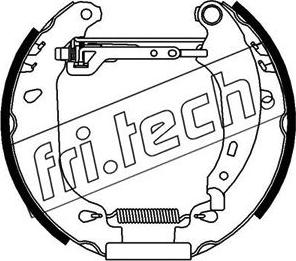 Fri.Tech. 16161 - Kit ganasce freno autozon.pro