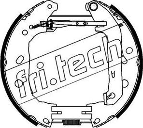 Fri.Tech. 16395 - Kit ganasce freno autozon.pro