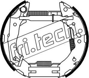 Fri.Tech. 16344 - Kit ganasce freno autozon.pro