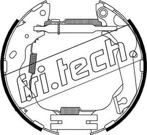 Fri.Tech. 16347 - Kit ganasce freno autozon.pro