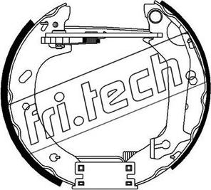 Fri.Tech. 16310 - Kit ganasce freno autozon.pro