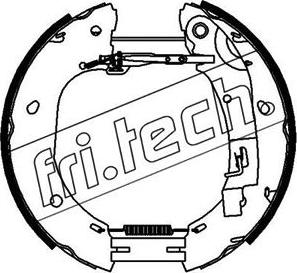 Fri.Tech. 16386 - Kit ganasce freno autozon.pro