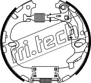 Fri.Tech. 16333 - Kit ganasce freno autozon.pro