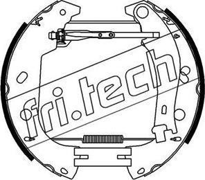 Fri.Tech. 16374 - Kit ganasce freno autozon.pro