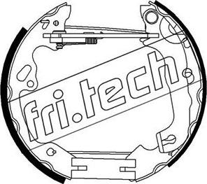 Fri.Tech. 16298 - Kit ganasce freno autozon.pro