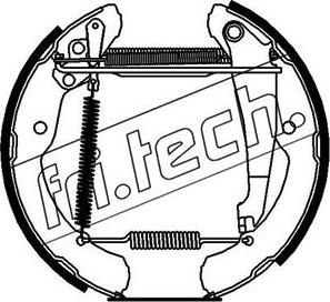 Fri.Tech. 16216 - Kit ganasce freno autozon.pro