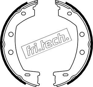 Fri.Tech. 1092.312 - Kit ganasce, Freno stazionamento autozon.pro