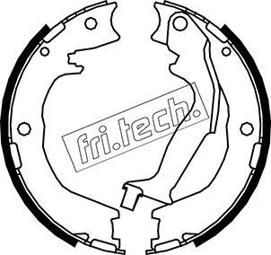 Fri.Tech. 1049.166 - Kit ganasce, Freno stazionamento autozon.pro