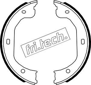 Fri.Tech. 1049.174 - Kit ganasce, Freno stazionamento autozon.pro