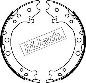 Fri.Tech. 1044.026 - Kit ganasce, Freno stazionamento autozon.pro