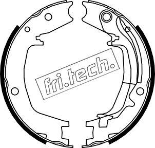 Fri.Tech. 1046.215Y - Kit ganasce, Freno stazionamento autozon.pro