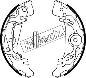 Fri.Tech. 1046.217 - Kit ganasce freno autozon.pro