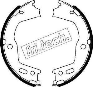 Fri.Tech. 1046.226 - Kit ganasce, Freno stazionamento autozon.pro