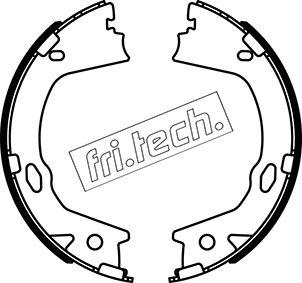 Fri.Tech. 1046.228 - Kit ganasce, Freno stazionamento autozon.pro