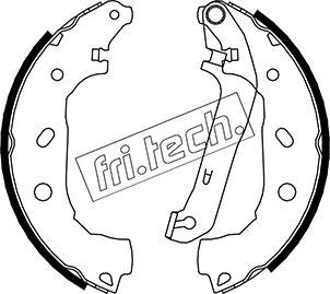 Fri.Tech. 1040.151 - Kit ganasce freno autozon.pro