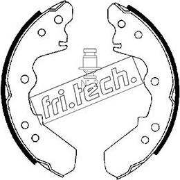 Fri.Tech. 1047.358 - Kit ganasce freno autozon.pro