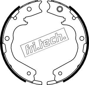 Fri.Tech. 1047.378 - Kit ganasce, Freno stazionamento autozon.pro