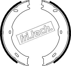 Fri.Tech. 1052.133 - Kit ganasce, Freno stazionamento autozon.pro