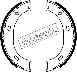 Fri.Tech. 1052.126 - Kit ganasce, Freno stazionamento autozon.pro