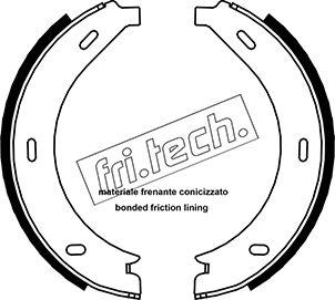 Fri.Tech. 1052.123 - Kit ganasce, Freno stazionamento autozon.pro