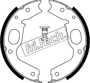 Fri.Tech. 1064.176 - Kit ganasce, Freno stazionamento autozon.pro