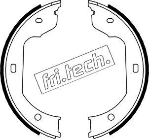 Fri.Tech. 1019.029 - Kit ganasce, Freno stazionamento autozon.pro