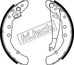 Fri.Tech. 1016.021 - Kit ganasce freno autozon.pro