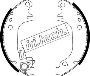 Fri.Tech. 1088.210Y - Kit ganasce freno autozon.pro