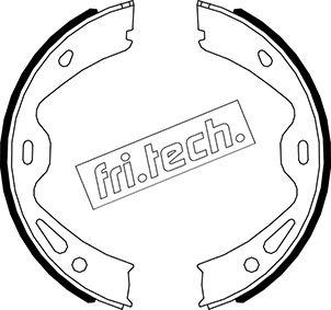 Fri.Tech. 1083.005 - Kit ganasce, Freno stazionamento autozon.pro