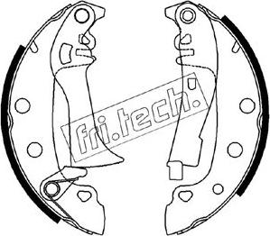 Fri.Tech. 1034.080 - Kit ganasce freno autozon.pro