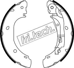 Fri.Tech. 1034.106 - Kit ganasce freno autozon.pro