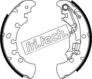 Fri.Tech. 1034.115 - Kit ganasce freno autozon.pro