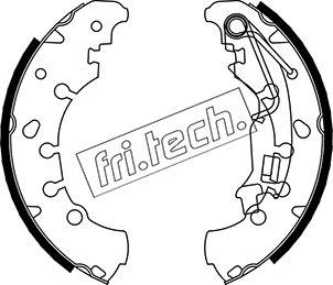 Fri.Tech. 1034.116 - Kit ganasce freno autozon.pro