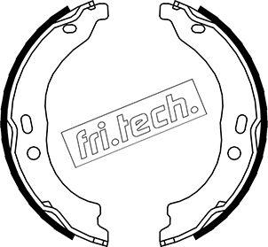 Fri.Tech. 1034.118 - Kit ganasce, Freno stazionamento autozon.pro