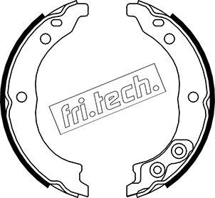 Fri.Tech. 1034.113K - Kit ganasce, Freno stazionamento autozon.pro