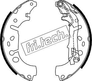 Fri.Tech. 1034.117 - Kit ganasce freno autozon.pro