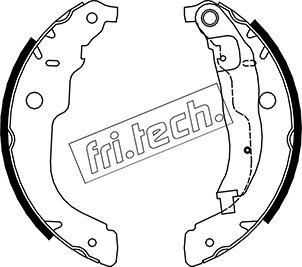 Fri.Tech. 1079.196 - Kit ganasce freno autozon.pro