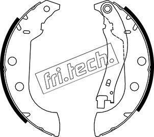 Fri.Tech. 1079.190 - Kit ganasce freno autozon.pro