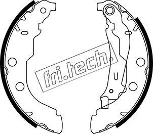 Fri.Tech. 1079.189 - Kit ganasce freno autozon.pro