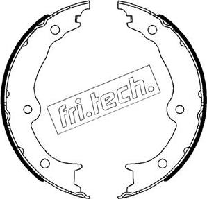 Fri.Tech. 1115.342 - Kit ganasce, Freno stazionamento autozon.pro