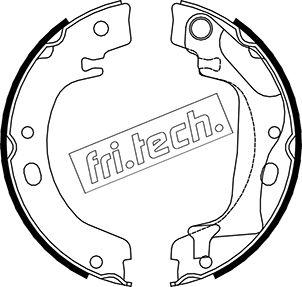 Fri.Tech. 1115.318 - Kit ganasce, Freno stazionamento autozon.pro