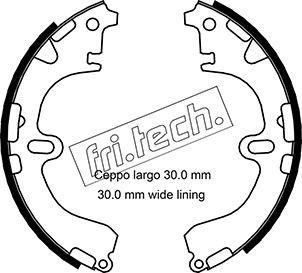 Fri.Tech. 1115.289 - Kit ganasce freno autozon.pro