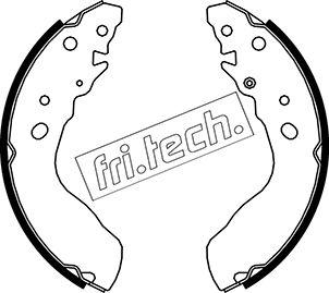 Fri.Tech. 1111.245 - Kit ganasce freno autozon.pro