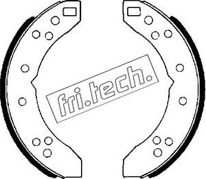 Fri.Tech. 1118.233 - Kit ganasce freno autozon.pro