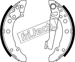 Fri.Tech. 1124.280 - Kit ganasce freno autozon.pro