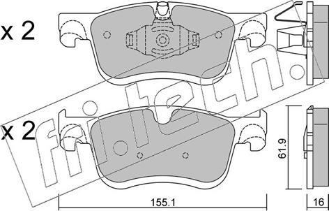 Fri.Tech. 1349.0 - Kit pastiglie freno, Freno a disco autozon.pro