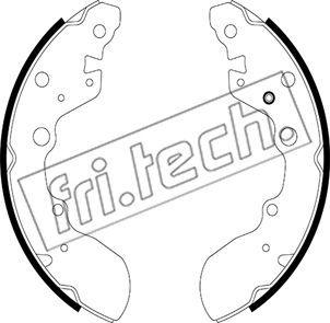 Fri.Tech. 1253.716 - Kit ganasce freno autozon.pro