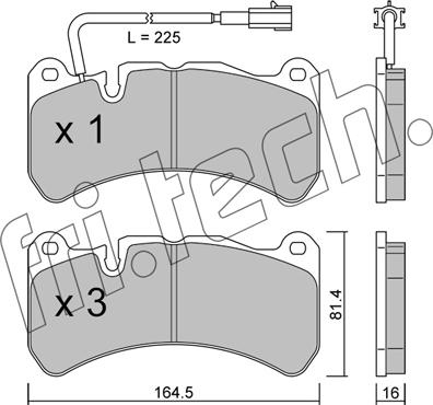 Wagner WBP90191A - Kit pastiglie freno, Freno a disco autozon.pro