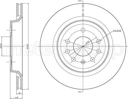 Fri.Tech. BD0975 - Discofreno autozon.pro